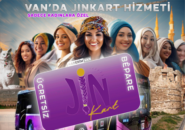 Van'da Kadınlara Ücretsiz ulaşım: JINKART Uygulaması Başladı!