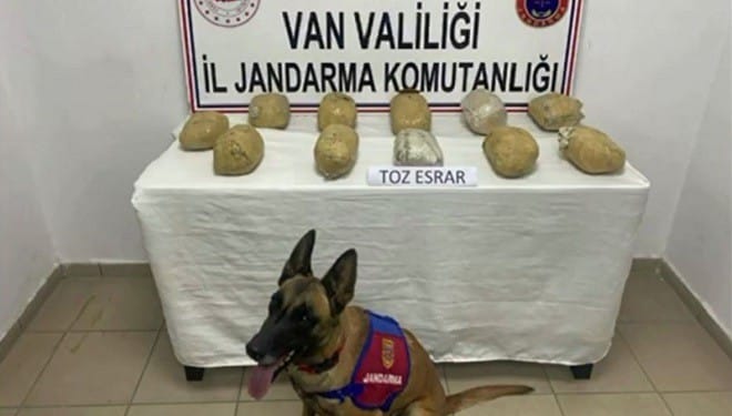 Van'da Uyuşturucu Operasyonu: 15 Kilo Narkotik Madde