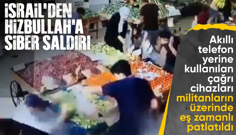 İsrail’den Lübnan’a Siber Saldırı: Çağrı Cihazları Eş Zamanlı Patladı