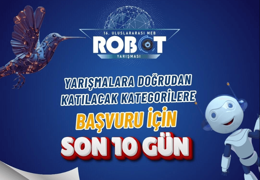 MEB Robot Yarışması Başvurular Başladı!