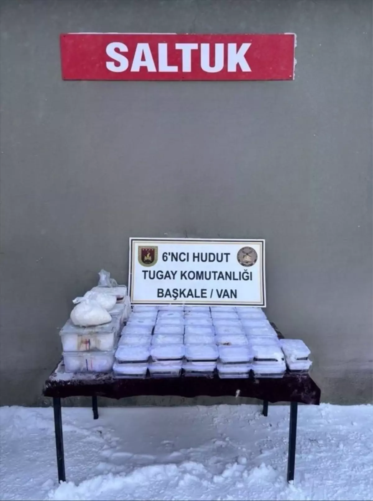 Van Hudut Hattında 71 Kilogram Uyuşturucu Ele Geçirildi