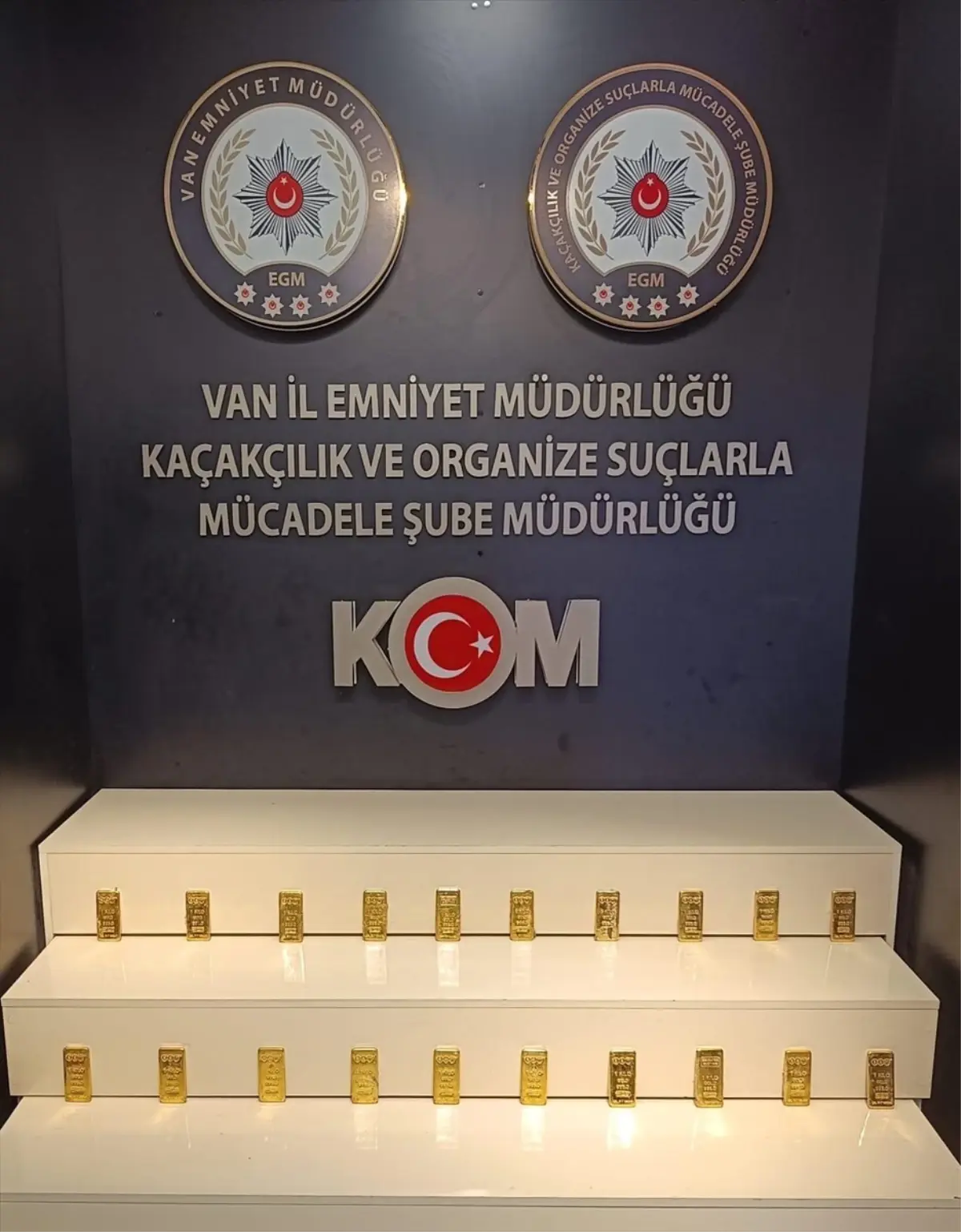 Van'da 20 Kilogram Kaçak Altın Ele Geçirildi!