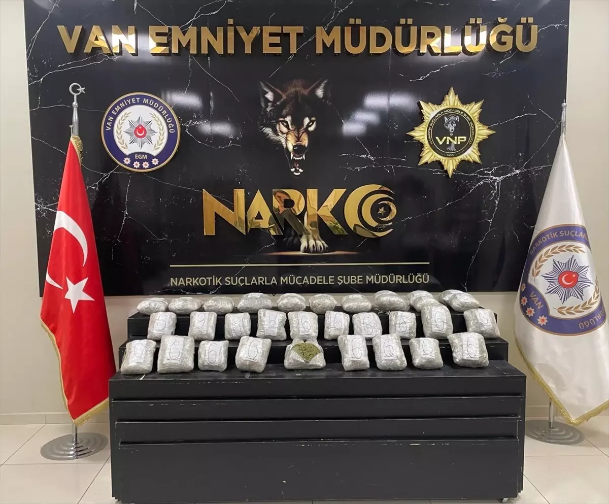 Van Edremit’te 12 Kilo Esrar Ele Geçirildi: 1 Kişi Tutuklandı