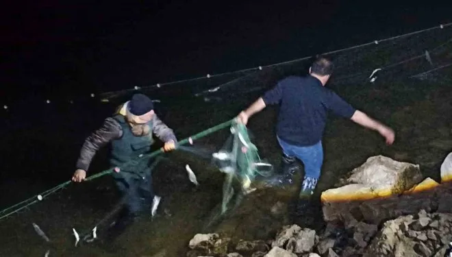 Van’da Kaçak Avcılara Baskın: 5 Ton 650 Kilo Balık Ele Geçirildi