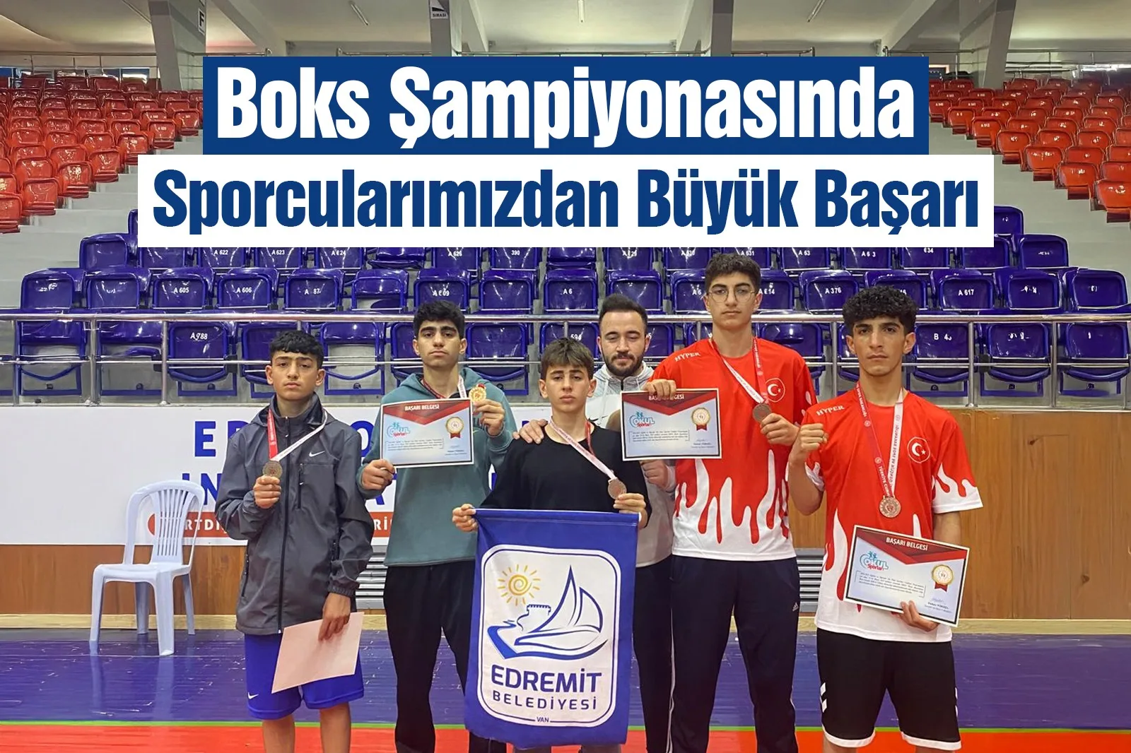 Edremitli Genç Boksör Türkiye Üçüncüsü Oldu!