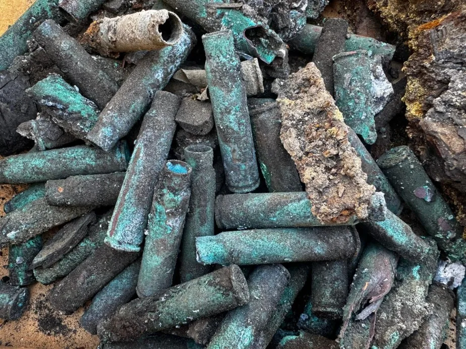 Eski Van Şehri’nde 1. Dünya Savaşı’na ait gülle ve mermi kovanları bulundu