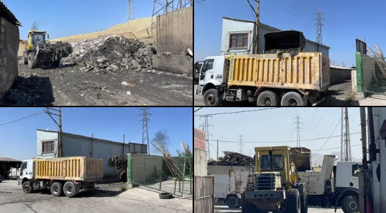 Tuşba Belediyesi, Hurdacılar Sitesi’ndeki Yangın Sonrası Hızla Harekete Geçti