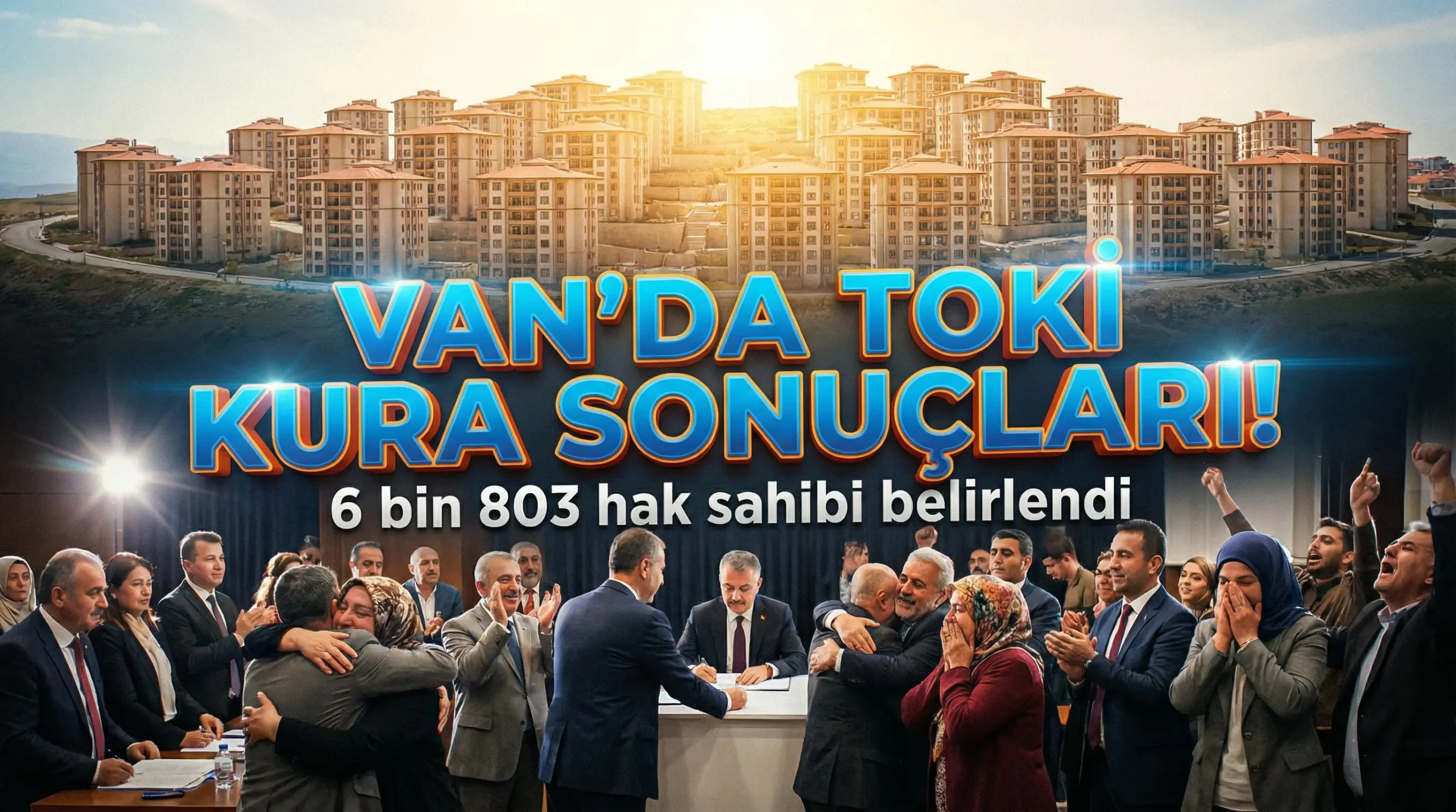 TOKİ Van Kurası Sonuçlandı! Kura Sonuçları Sorgula