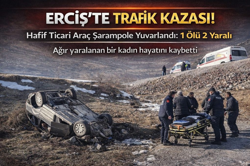 Erciş’teki kazadan acı haber geldi! 1 Kişi Hayatını Kaybetti