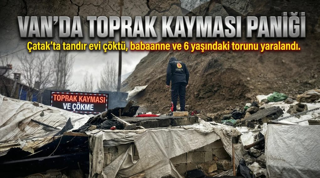Çatak’ta Tandır Evi Çöktü: Babaanne ve Torunu Yaralı