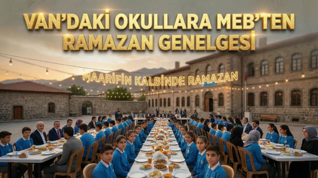 Van’daki Okullara Meb'ten Ramazan Genelgesi