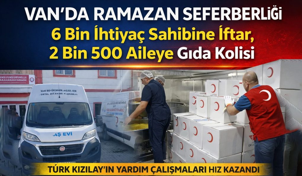Van’da Kızılay’dan Ramazan Seferberliği