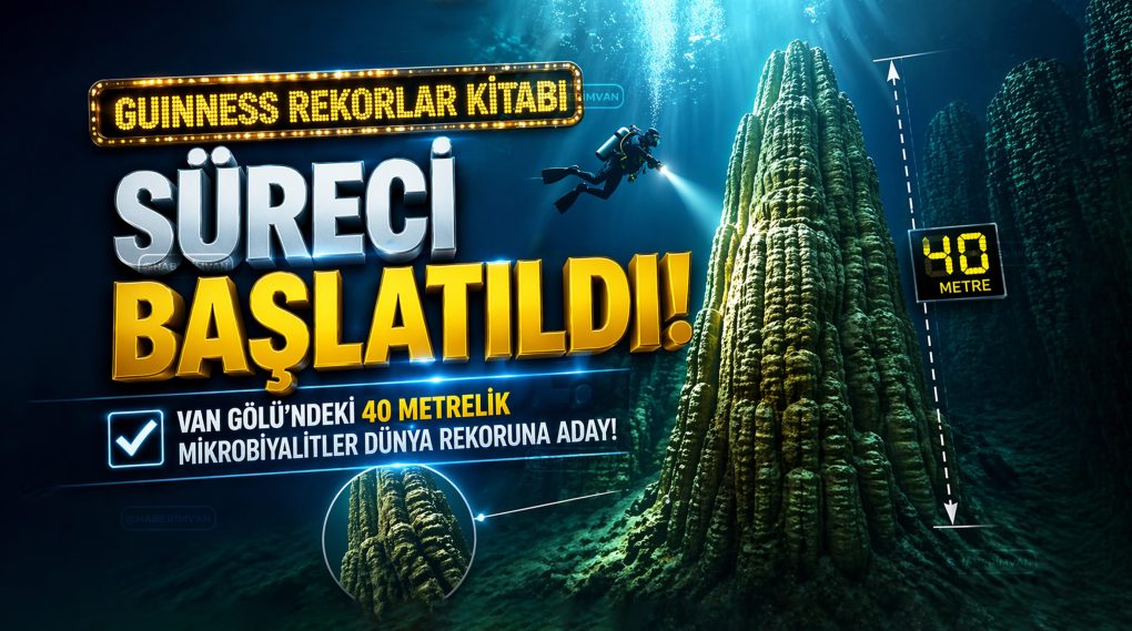 Van Gölü Dünya Guinness Rekorlar Kitabı'na girmeye hazırlanıyor!