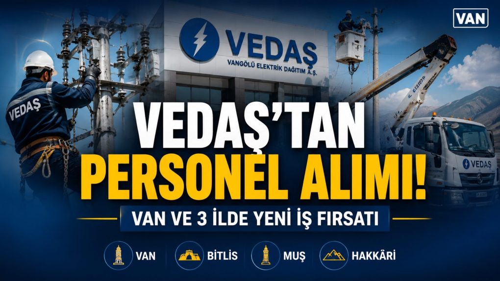 VEDAŞ'tan İş Arayanlara Fırsat! Çok Sayıda Personel Alınacak